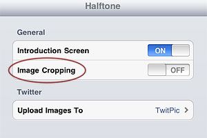 Halftone Juicy Bits iphone/iPad