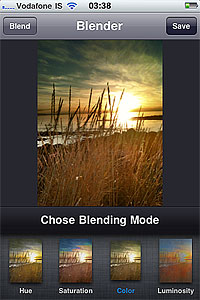 Image Blender iPhone