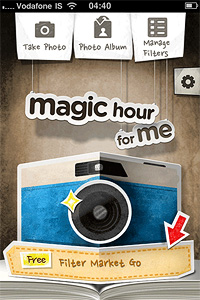 Magic Hour app for iPhone by Kiwiple