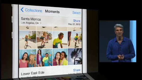 iOS 7 Photos Moments